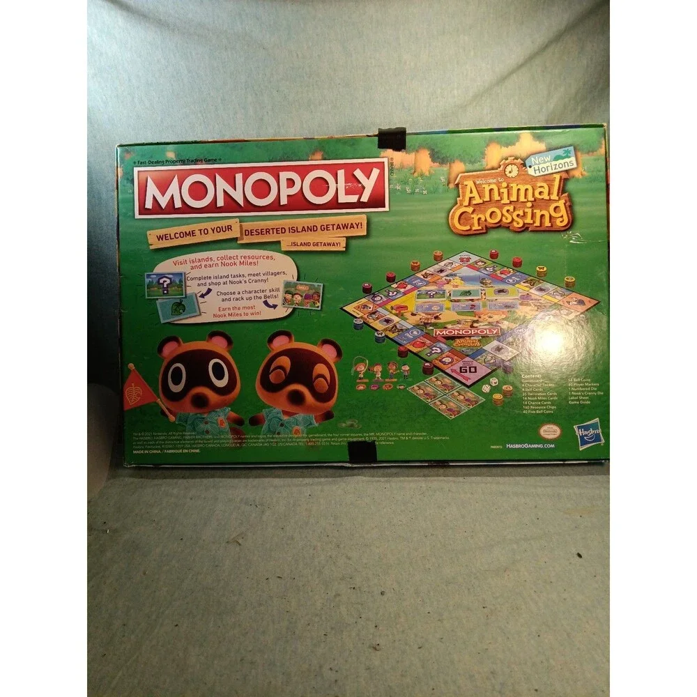 Monopoly Animal Crossing New Horizons Edition